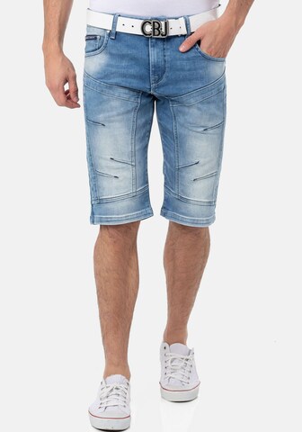 CIPO & BAXX Regular Jeans in Blue: front