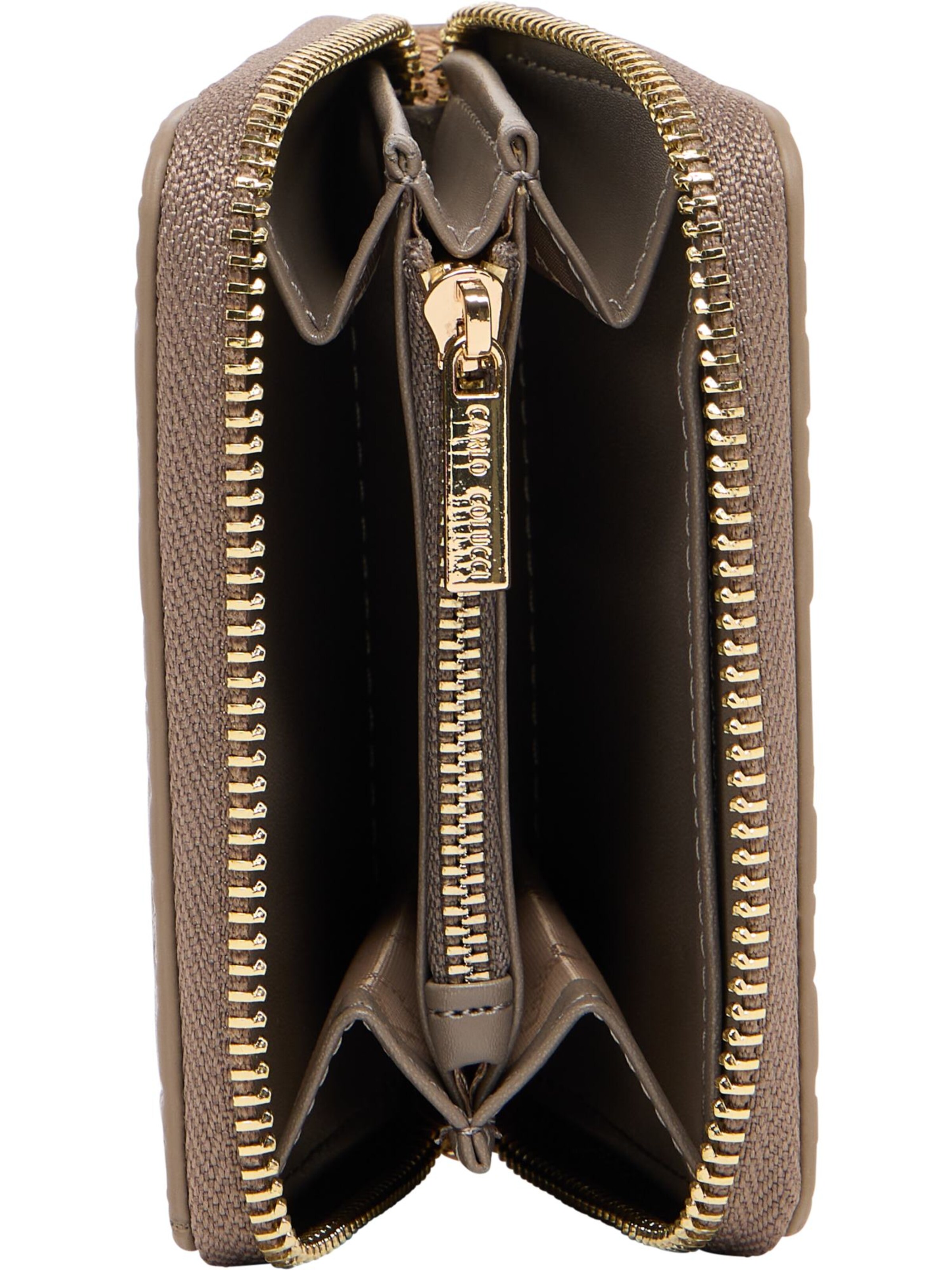 Carlo Colucci Wallet 'Eicke' in Beige