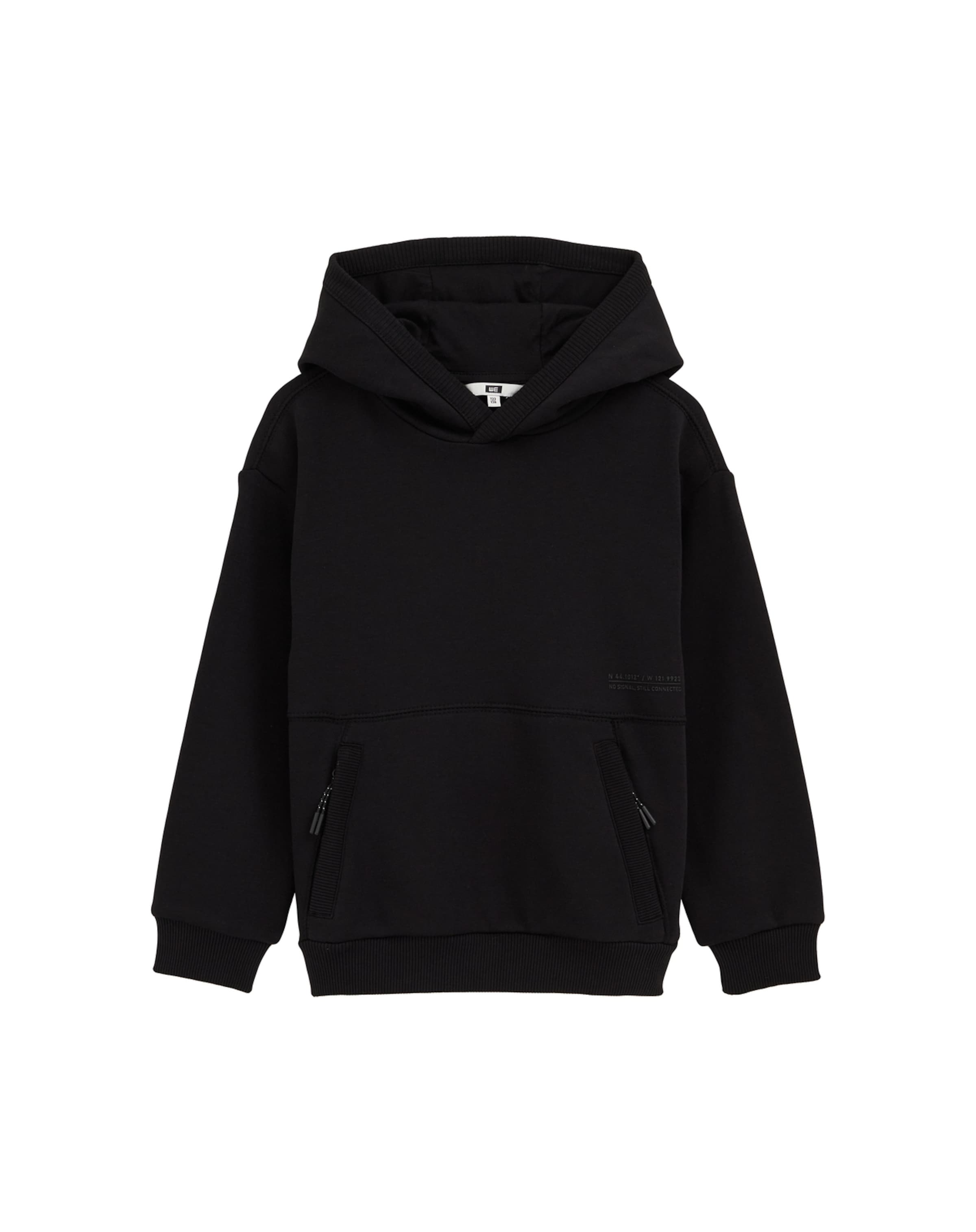 WE Fashion Tréning póló - fekete: elől