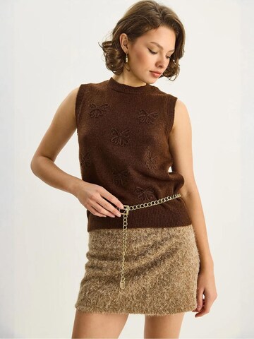 Pull-over Bianco Lucci en marron