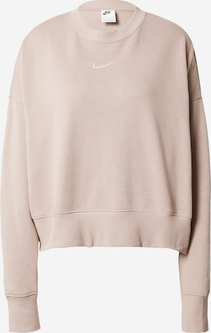 Nike SportswearSweater majica 'Phoenix Fleece' - siva boja: prednji dio