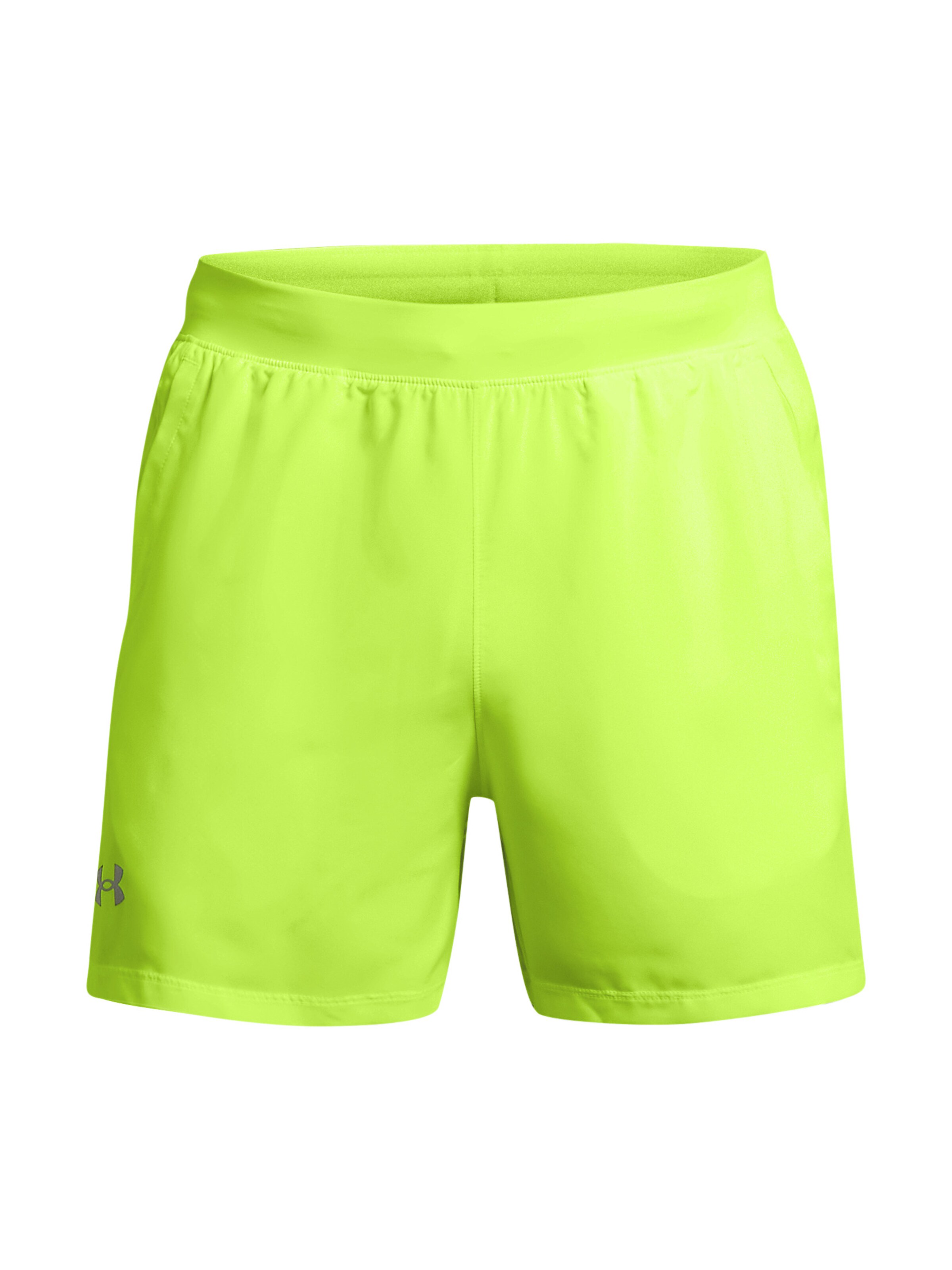 UNDER ARMOUR Sportbroek 'Launch 5' in Groen: voorkant