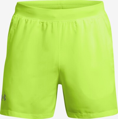 UNDER ARMOUR Workout Pants 'Launch 5' in Neon green, Item view