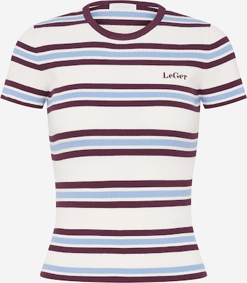 LeGer by Lena Gercke Μπλουζάκι 'Danielle' σε λιλά: μπροστά