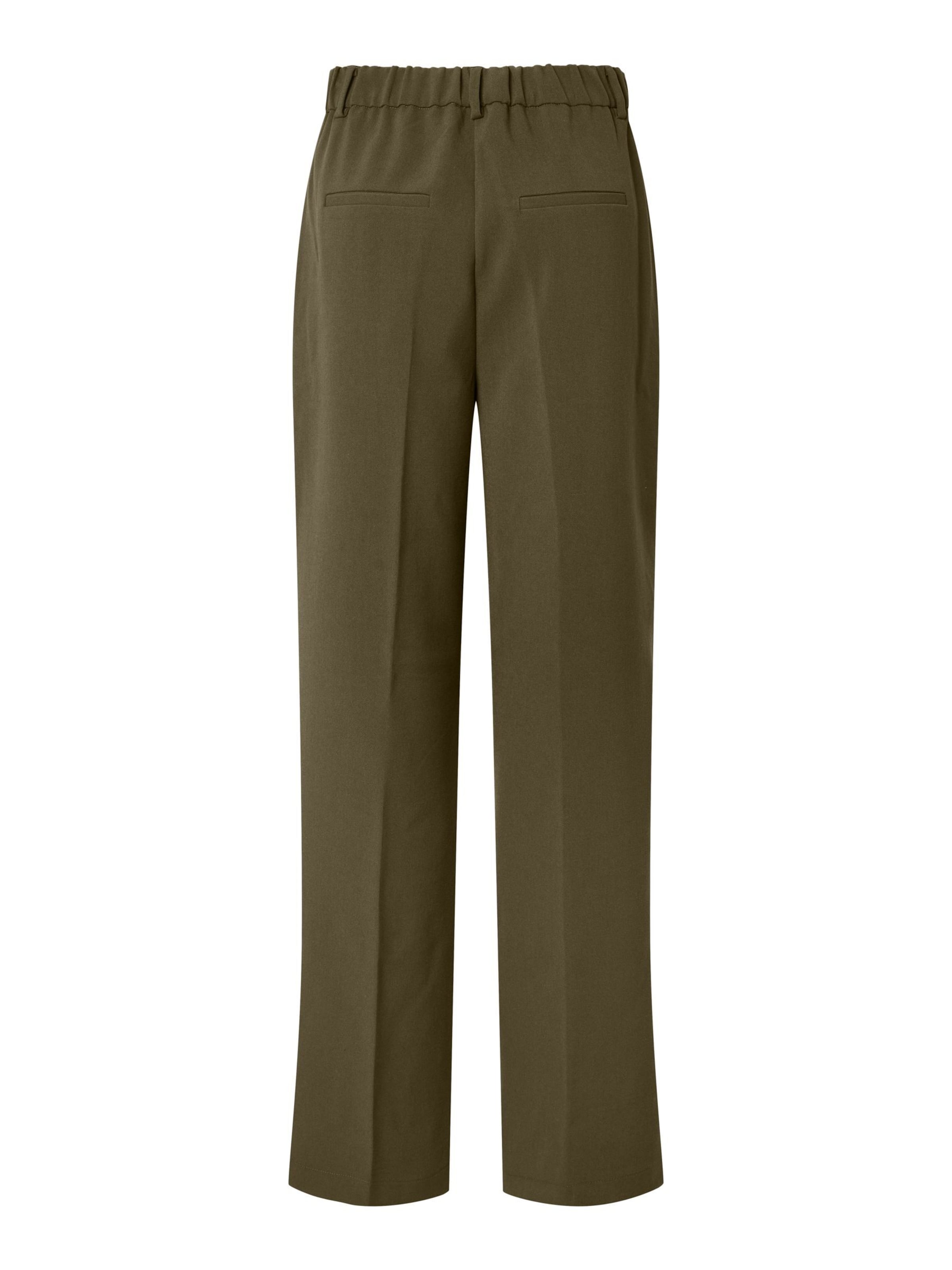 YAS Wide Leg Bukser i brun
