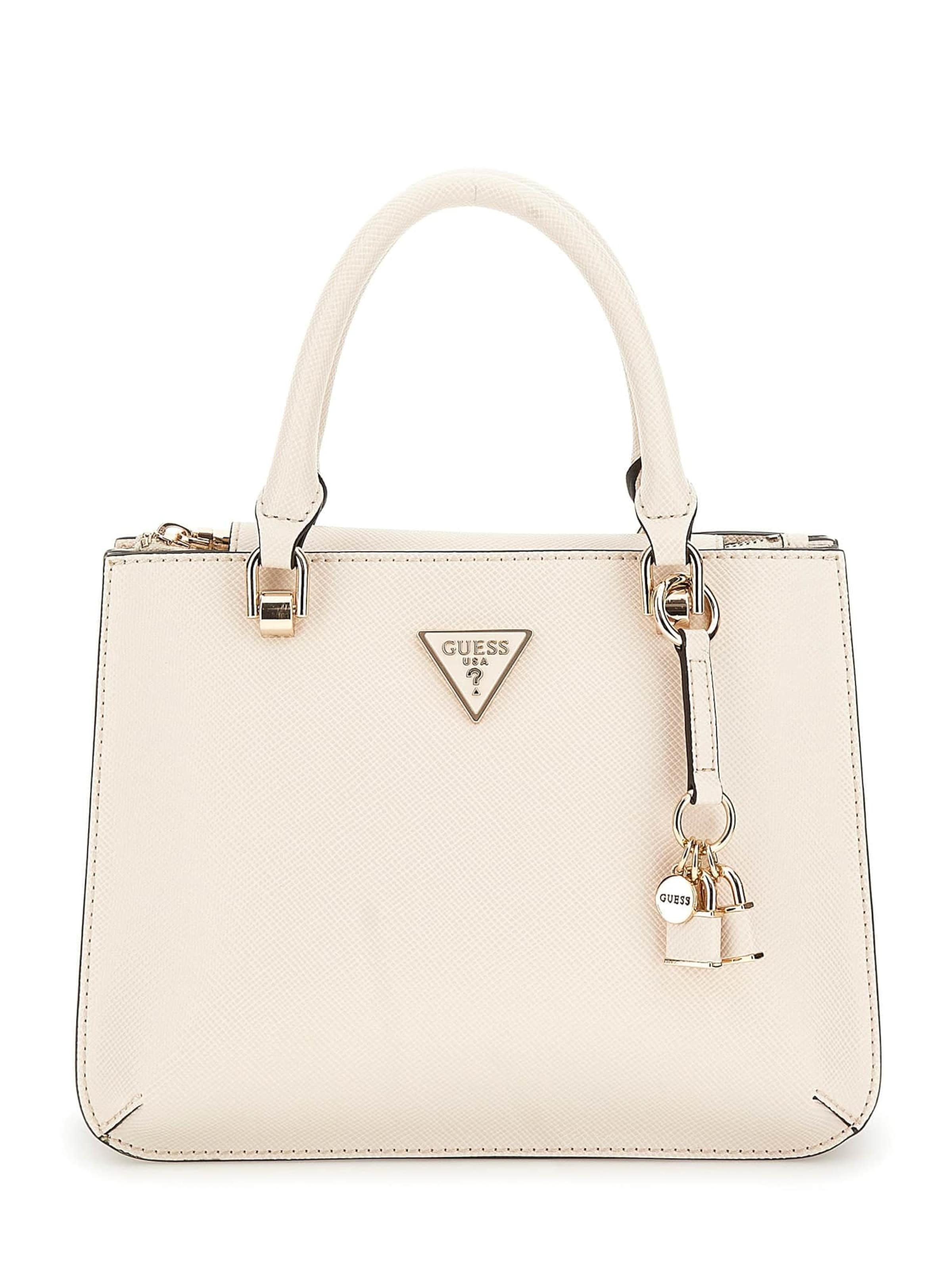 Guess cream handbag sales