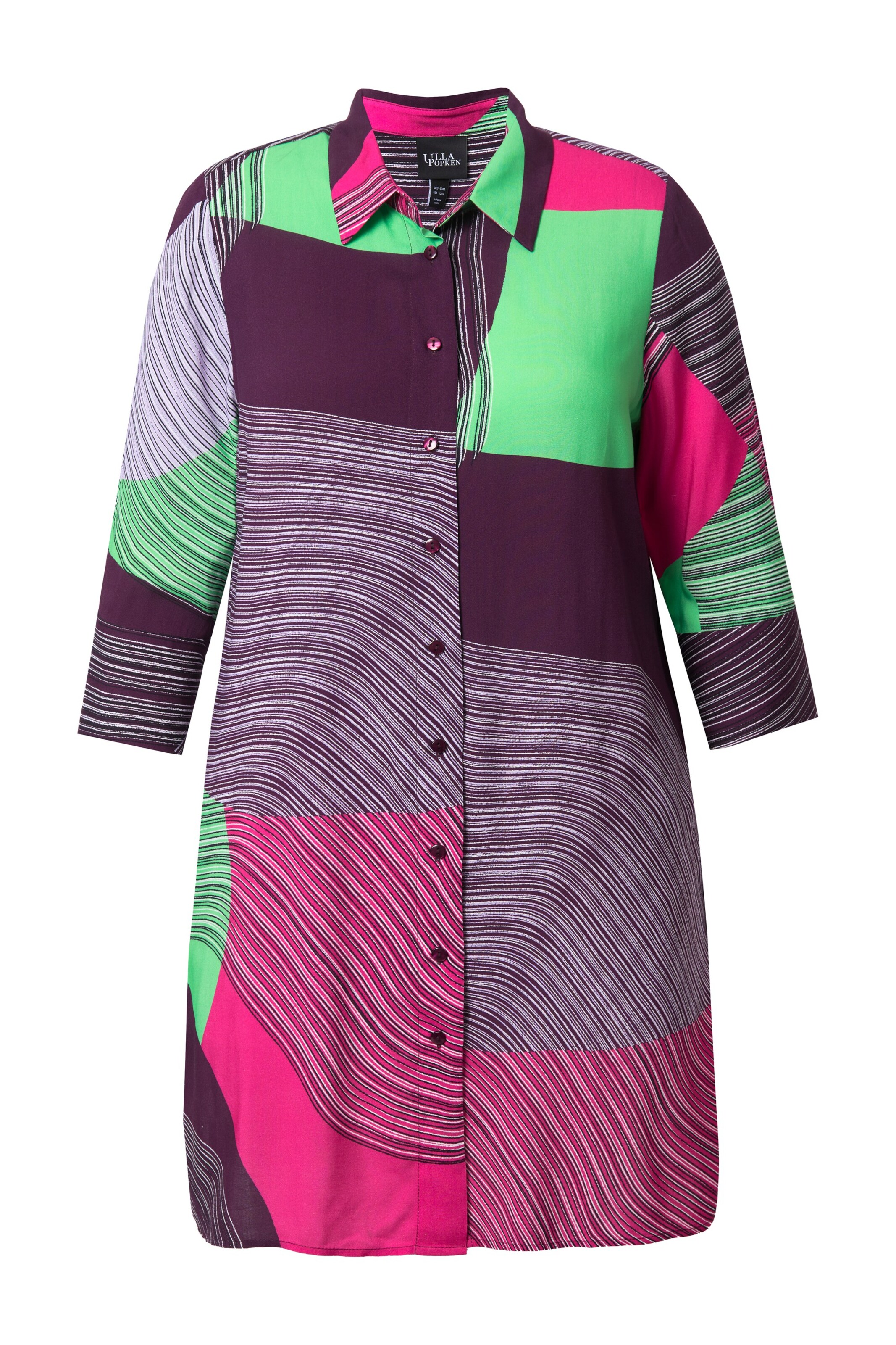 Ulla Popken Blouse in Purple: front
