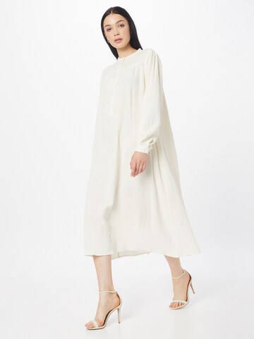 Lollys Laundry Shirt Dress 'Jess' in Beige