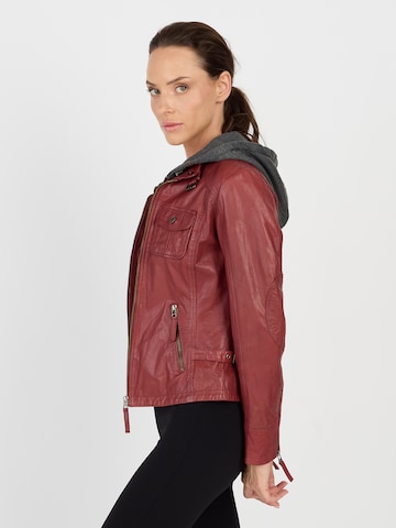 JCC Lederjacke in Rot