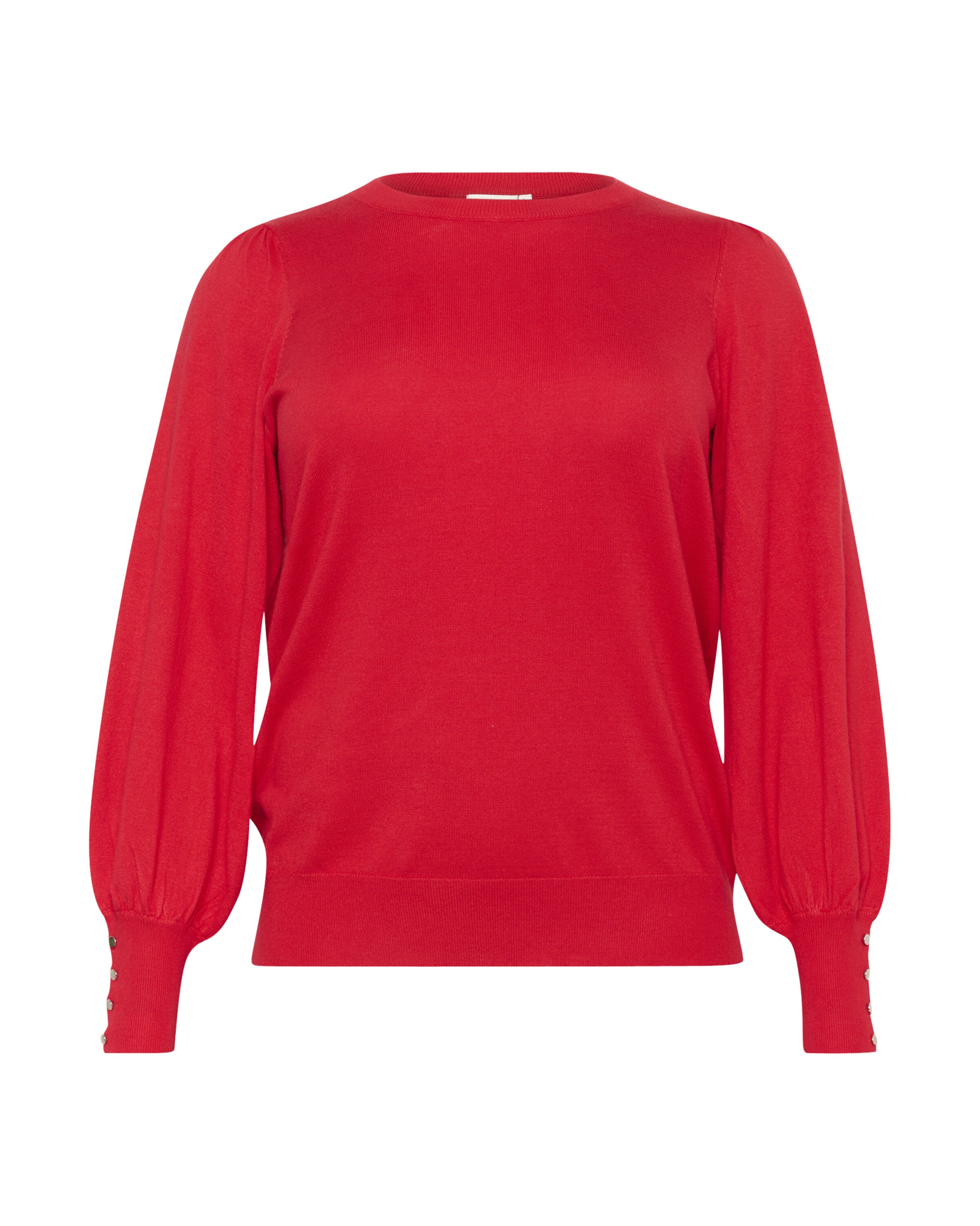 KAFFE CURVE Pullover 'Lizzy' in Rot: Vorderseite