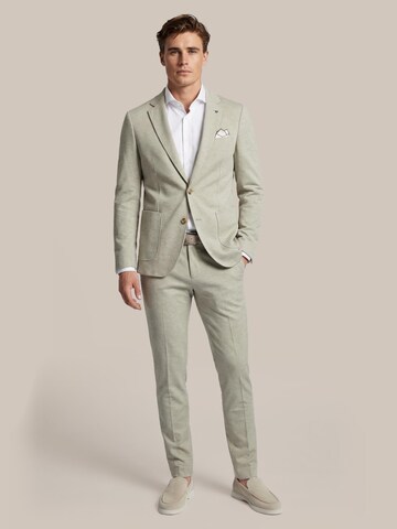 Coupe slim Pantalon à plis Suitable en vert