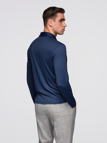 Ombre Shirt '0139' in Blauw