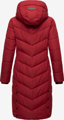 NAVAHOO Winter Coat 'Sahnekatzii XIV' in Red