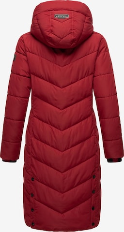 NAVAHOO Winter coat 'Sahnekatzii XIV' in Red