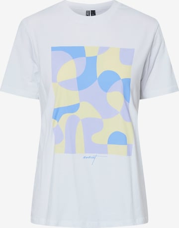 PIECES Shirt 'MOLLY' in White: front