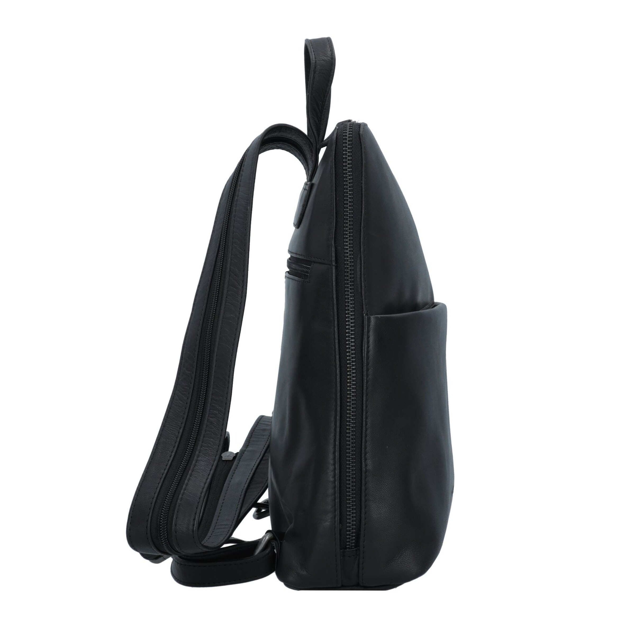 GREENBURRY Rucksack 'Fiorentina City' in Schwarz