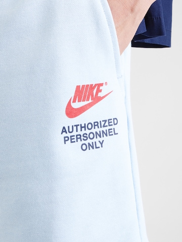 mėlyna Nike Sportswear Standartinis Kelnės