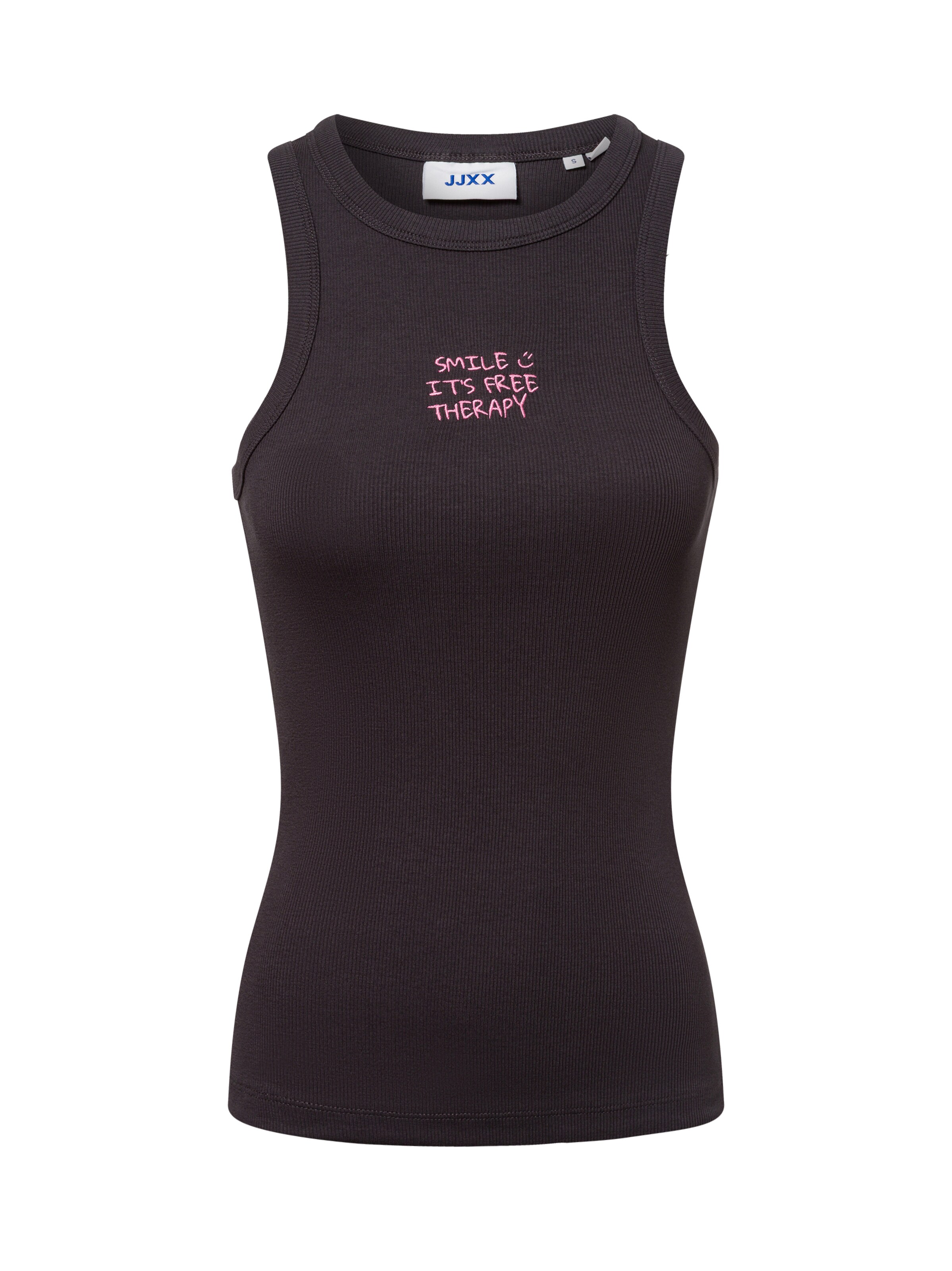 JJXX Top 'JXForest' in Schwarz: Vorderseite