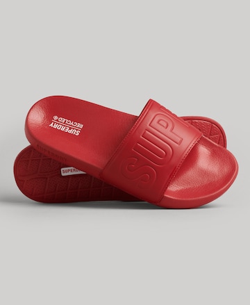 Superdry Beach & Pool Shoes in Red