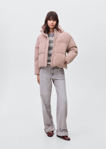 MANGO TEEN Jacke 'Cropi' in Pink