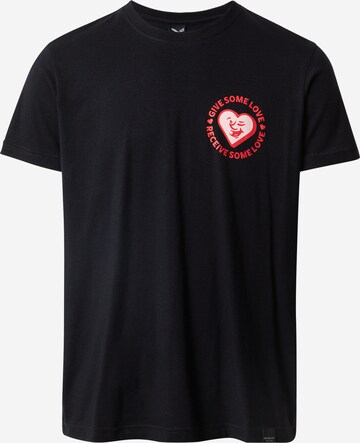 Iriedaily Shirt 'Give 2 Receive' in Black: front