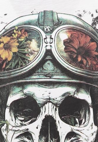 Key Largo T-Shirt 'KLFEARLESS' in Weiß