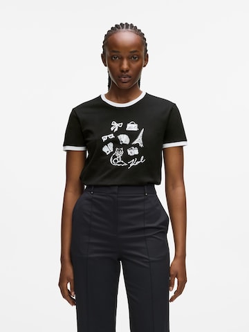 Karl Lagerfeld Shirts i sort: forside