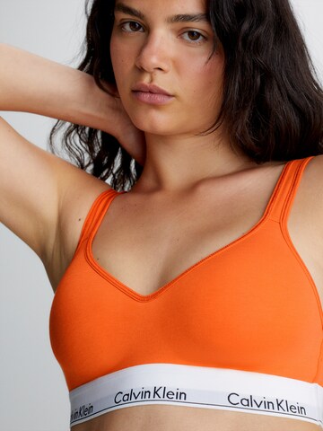 Calvin Klein Underwear - Soutien Bustier Soutien em laranja