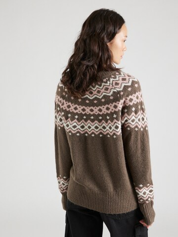 Pull-over 'MERLA' Freequent en marron