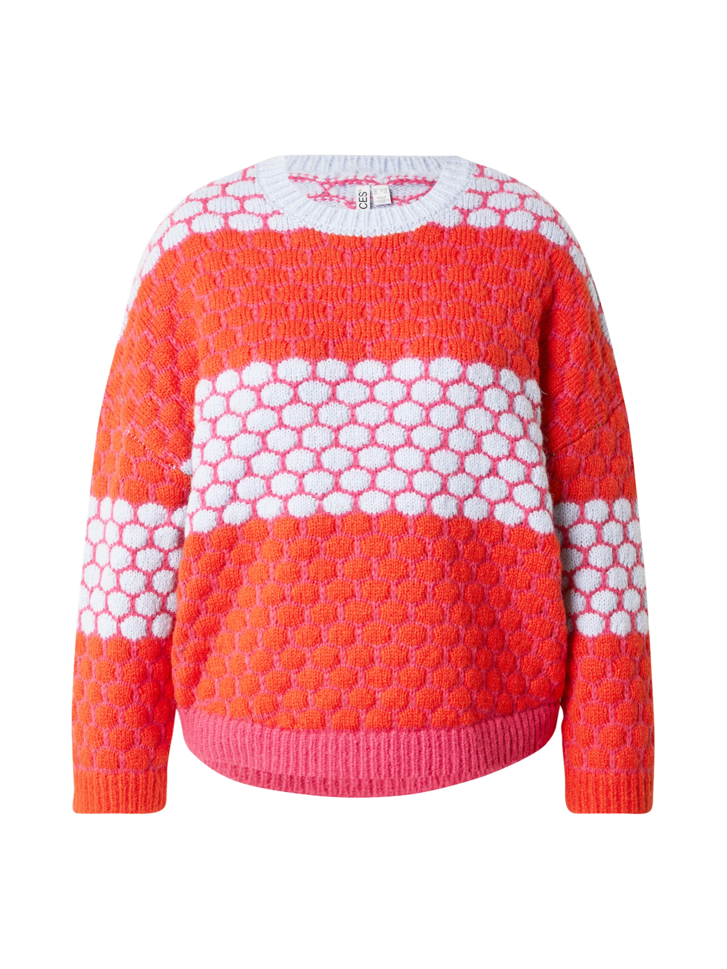 PIECES Curve Sweater &#x27;PCJANEL&#x27; in Pink: front