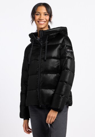 Frieda & Freddies NY Winter Jacket 'Scott' in Black: front