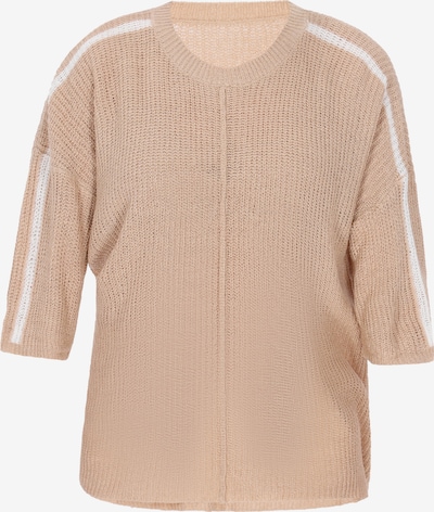 Megztinis 'Comfy' iš Usha, spalva – kūno spalva / balta, Prekių apžvalga