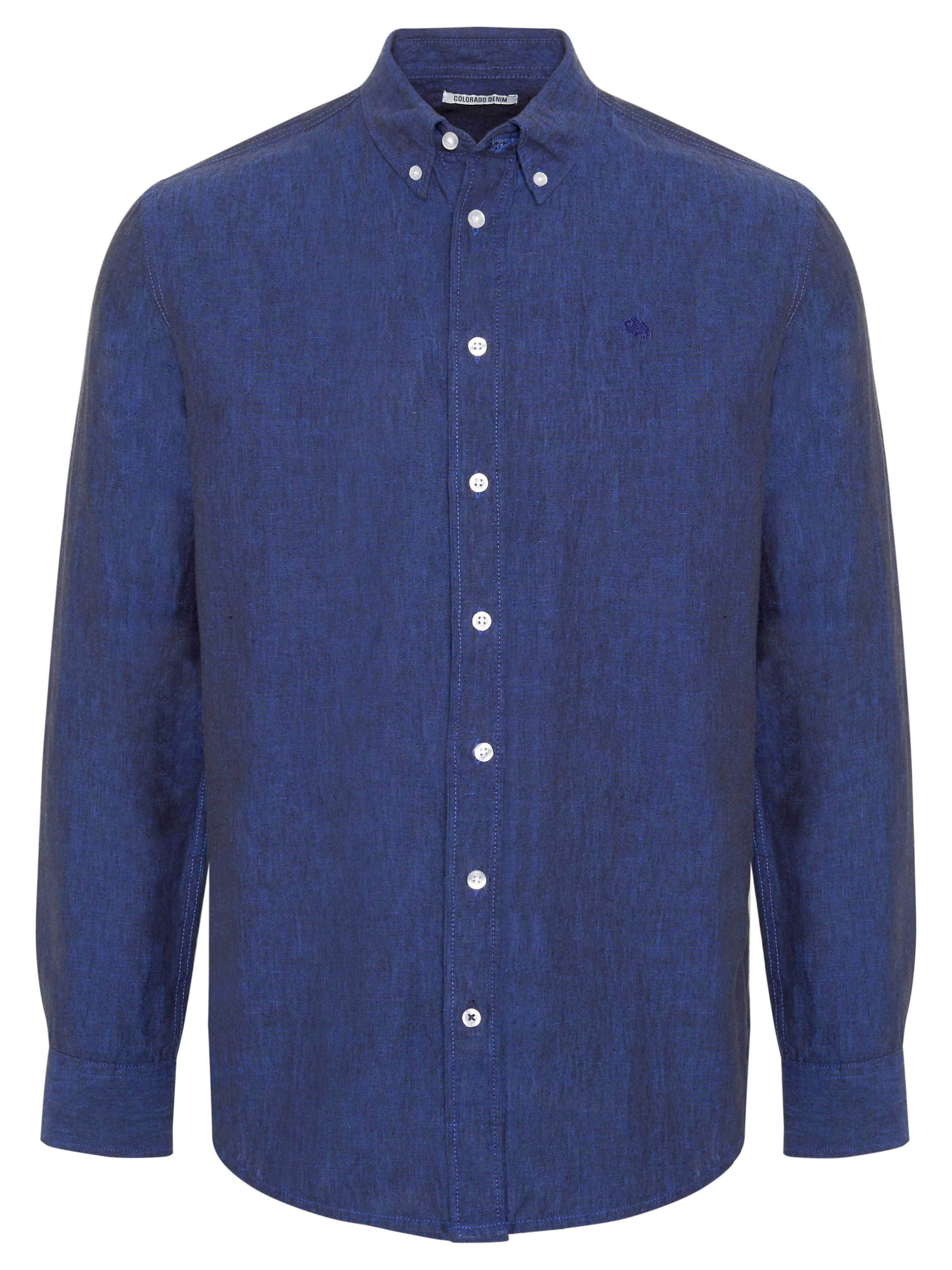 Colorado Denim Regular fit Button Up Shirt in Blue: front