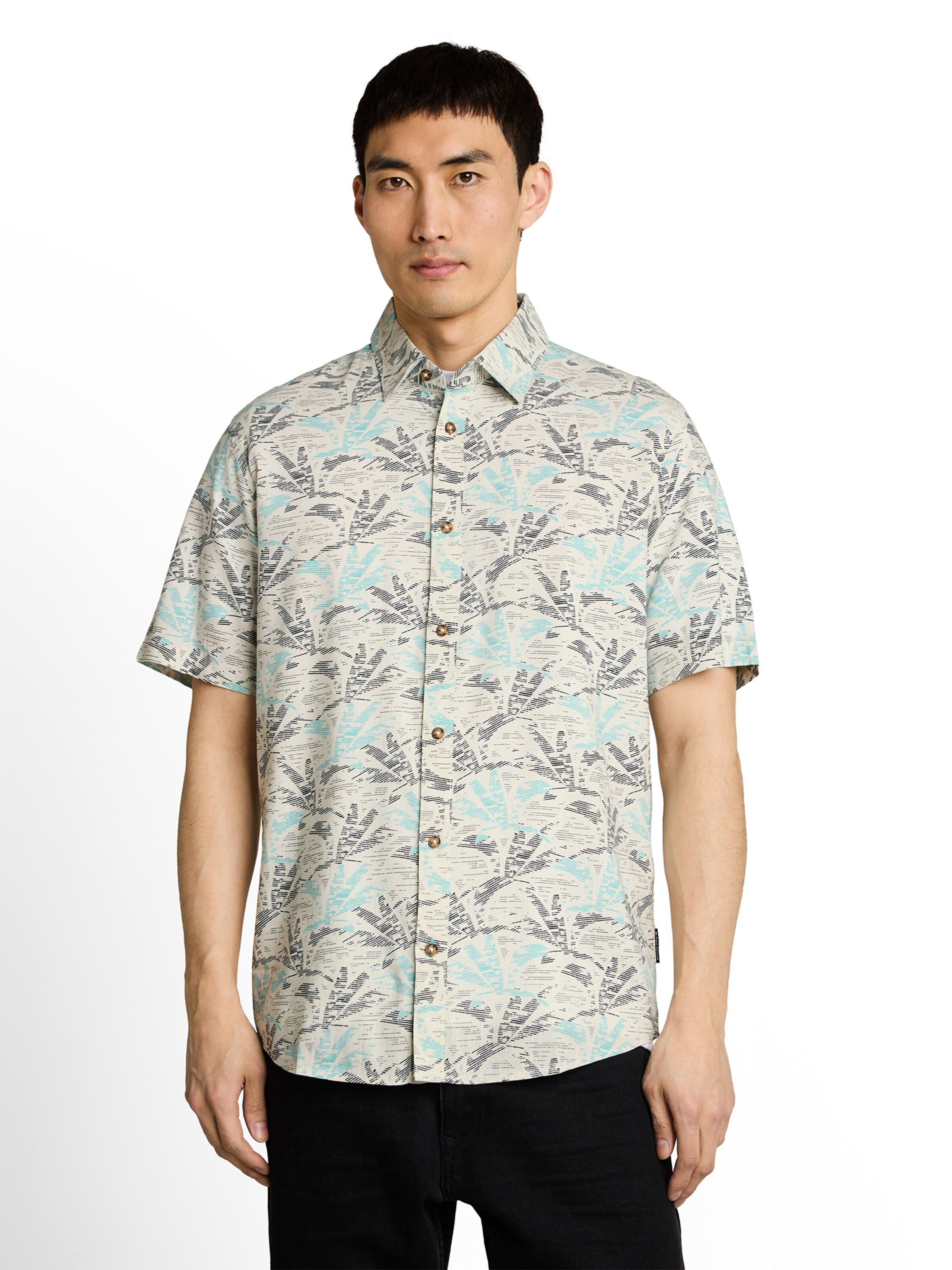 TOM TAILOR Comfort fit Ing - fehér: elől