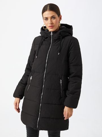 Manteau d’hiver 'Dolly' ONLY en noir : devant