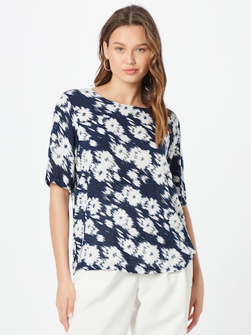 ICHI Blouse 'MARRAKECH' in Blue: front