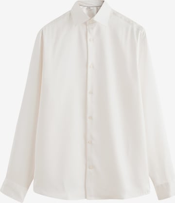 balta Next Dalykinio stiliaus marškiniai: priekis