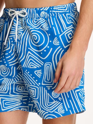 Shiwi Badeshorts 'NICK' in Blau