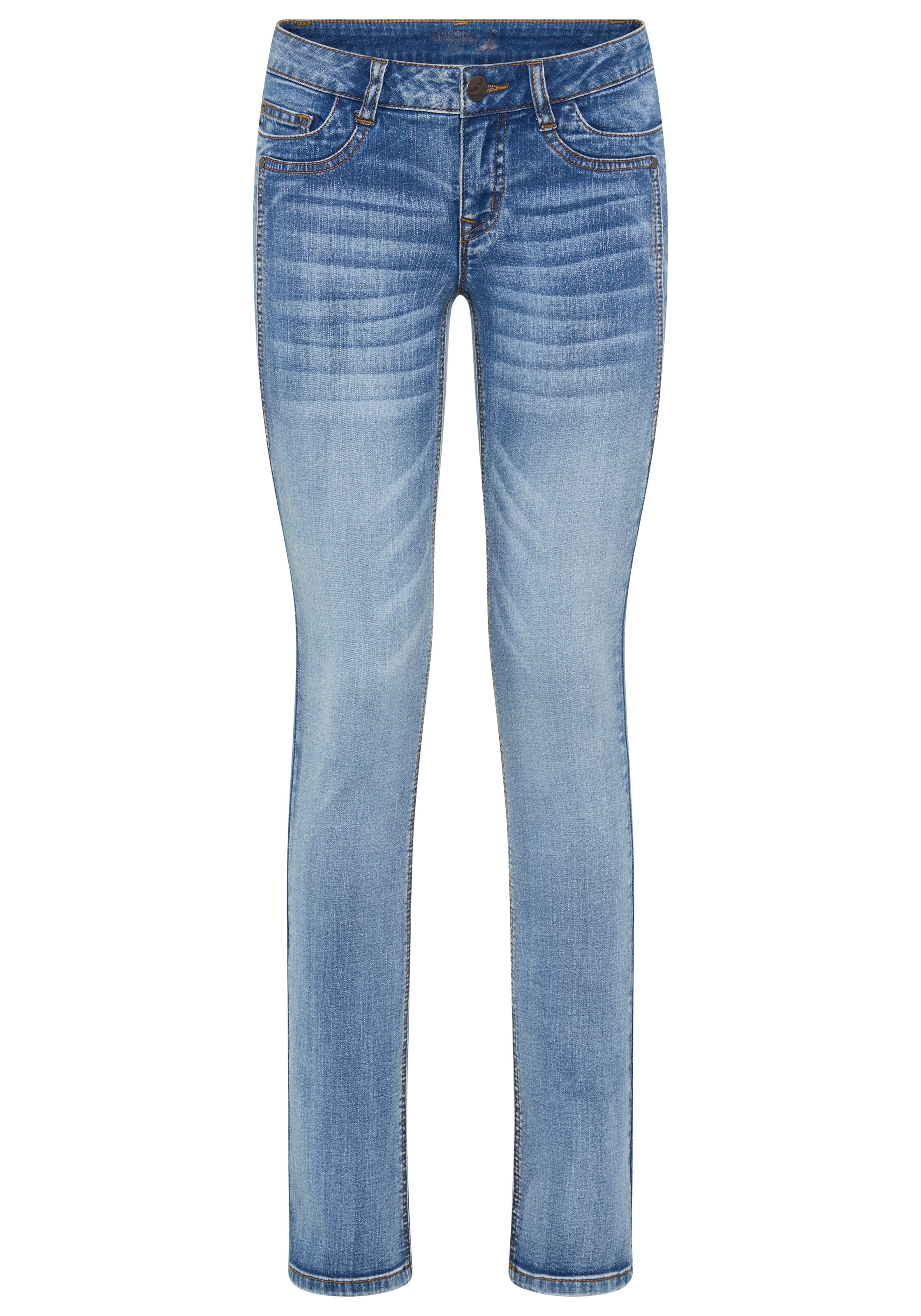 ARIZONA Slimfit Jeans in Blau: Vorderseite