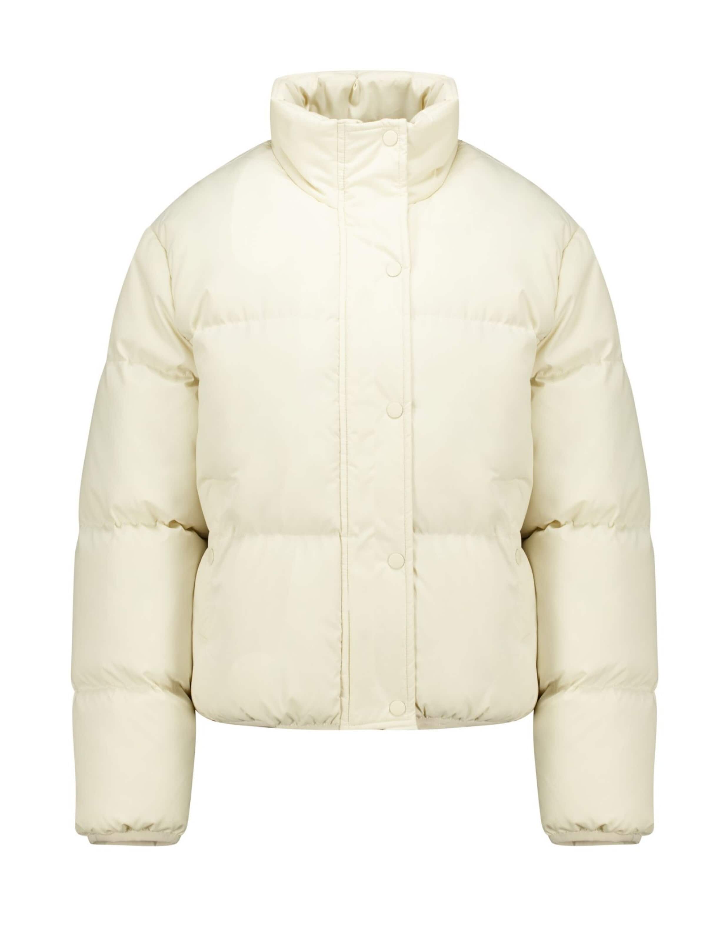 Manteau d’hiver Deeluxe en beige : devant