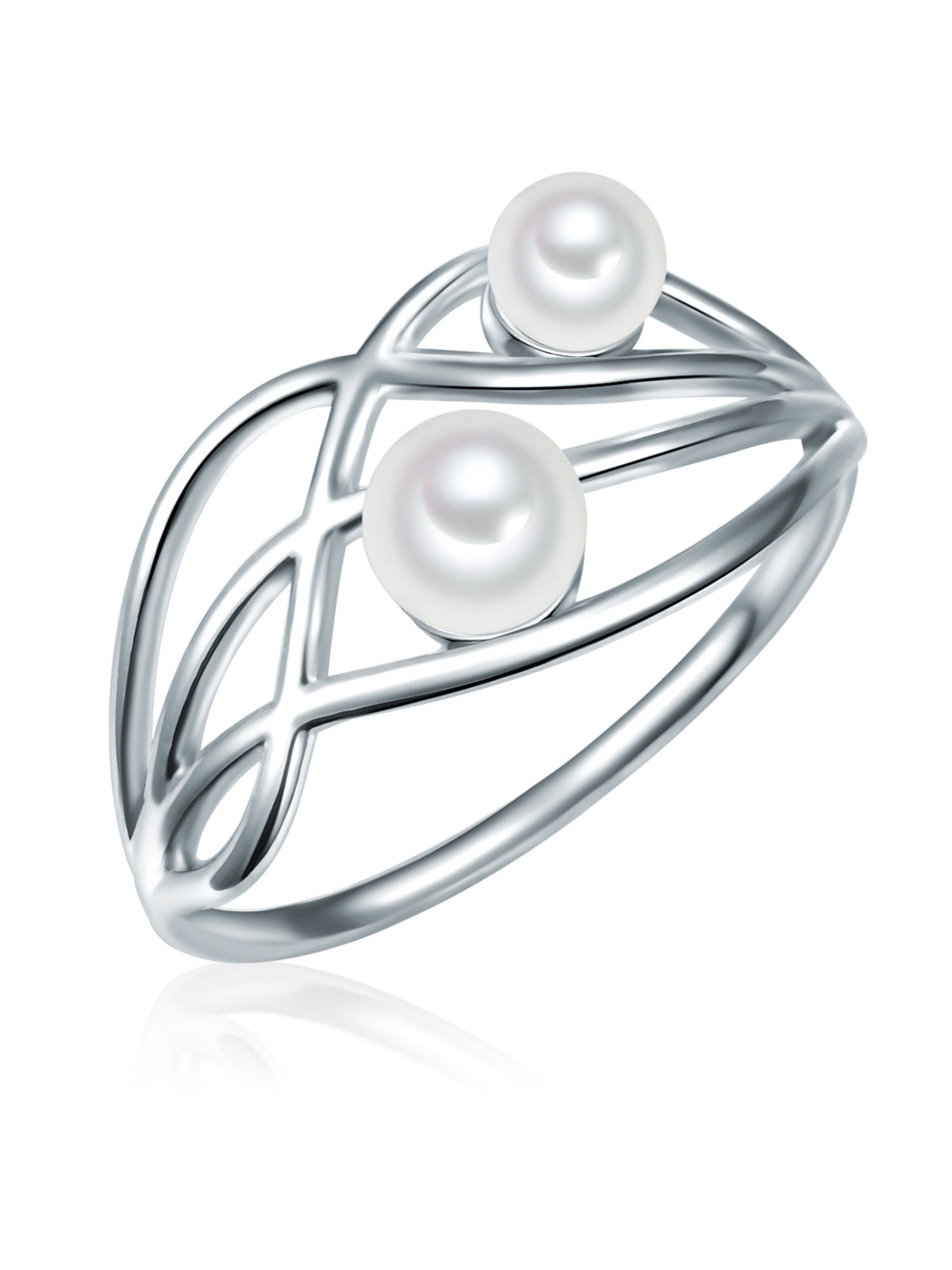 Anello di Lulu & Jane in argento: frontale