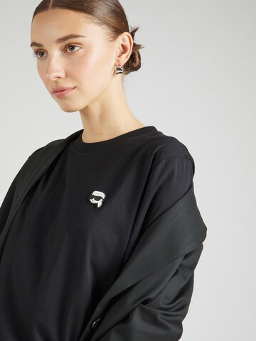 Karl Lagerfeld - Camiseta 'Ikonik 2.0' en negro