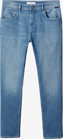 MANGO MAN Regular Jeans 'Chris' in Blauw: voorkant