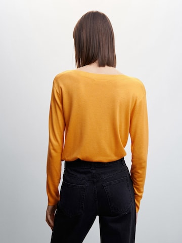 MANGO Sweater 'LUCAB' in Yellow