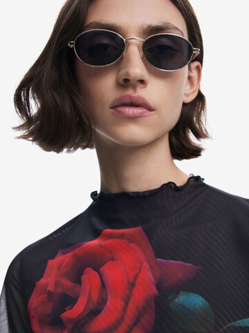 Desigual T-Shirt in Schwarz