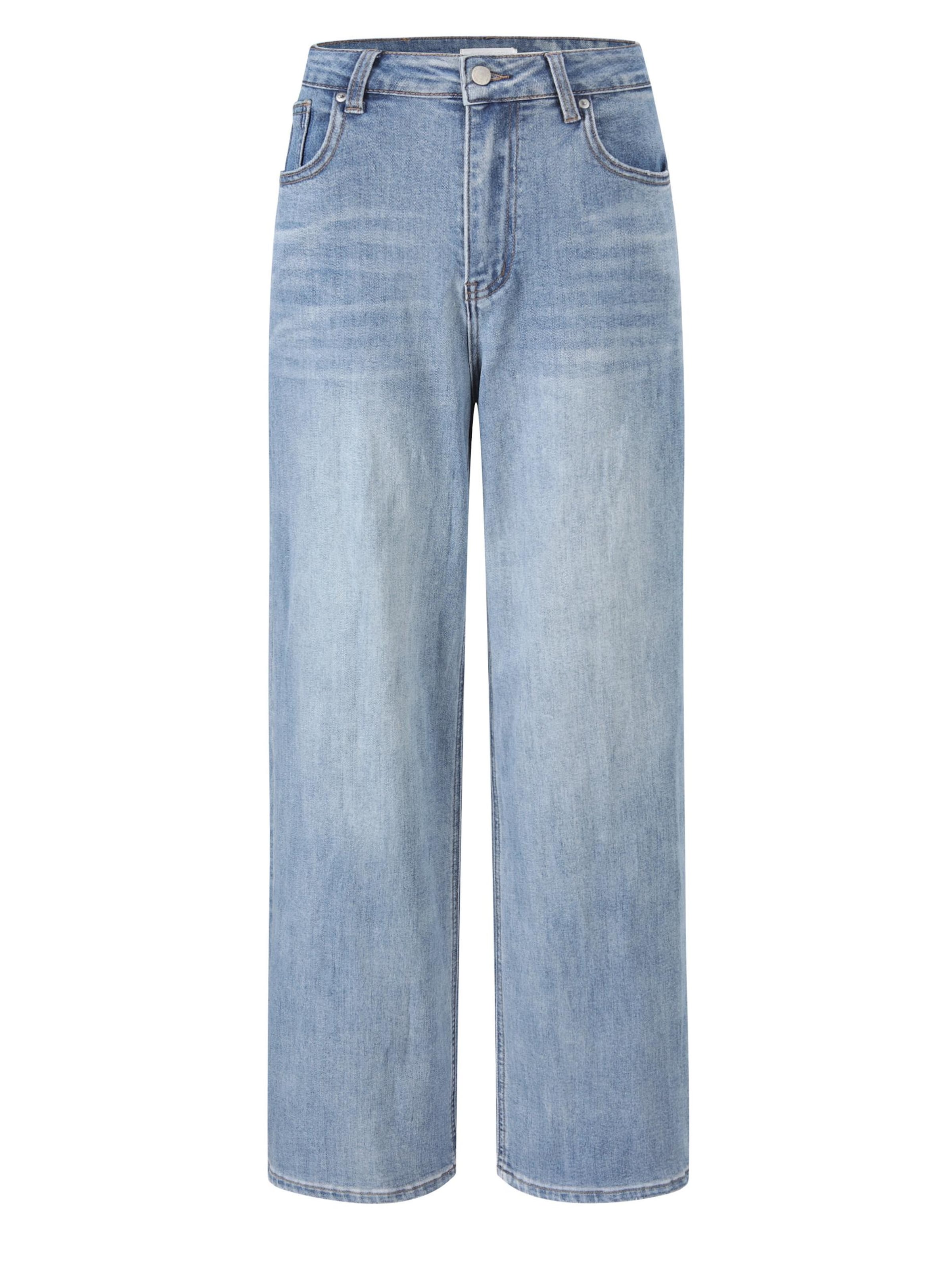 SASSYCLASSY Loosefit Jeans‌‌‌‌‌‌‌‌ in Blau: Vorderseite