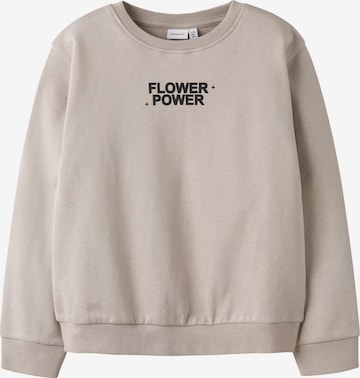 Sweat-shirt NAME IT en gris : devant