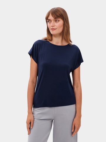 Les Lunes Shirt 'MOLLY' in Blauw: voorkant