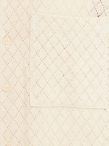 !Solid Comfort fit Overhemd ' SDTeagan ' in Beige