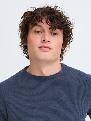 BLEND - Pullover 'BHDante ONeck' em azul